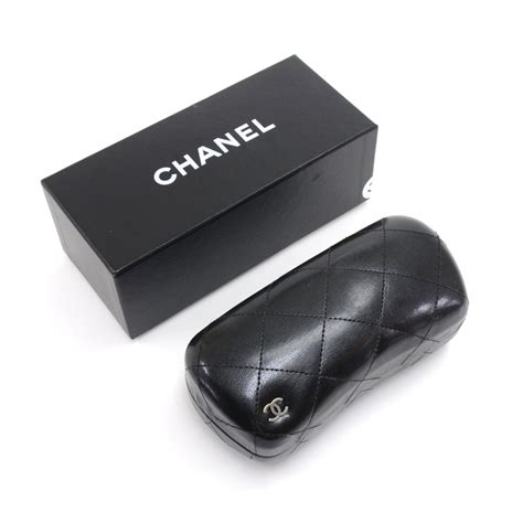 oval sunglasses chanel|chanel quilted sunglasses case.